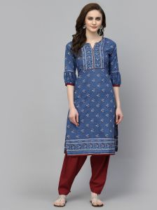 skd518 kurti pant set