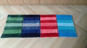 Microfibre Tufted TPR backing Bathmats