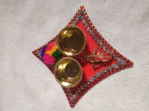 acrylic haldi kumkum platter