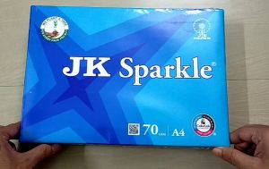 jk sparkle a4 70 gms copier paper