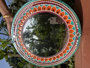 mud mirror lippan art work