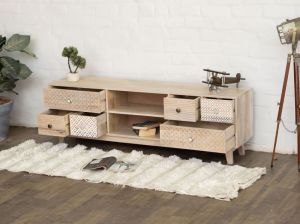 wood tv cabinet