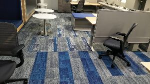 Nylon carpet tiles