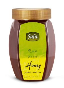 Neem Honey 500g Raw Unprocessed 100% Pure Natural Honey Unpasteurized for Max Potency for Immune Support, Energy Boost