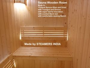 Wooden Sauna Room