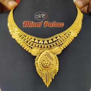 designer gold necklace