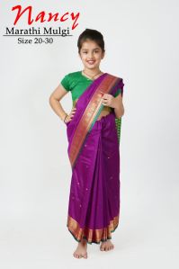 marathi mulgi girls saree