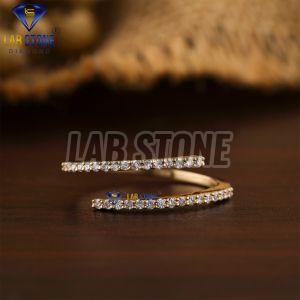 Round Cut Diamond Yellow Gold Ring