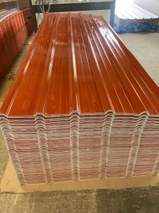 UPVC trapezoidal profile roofing sheets