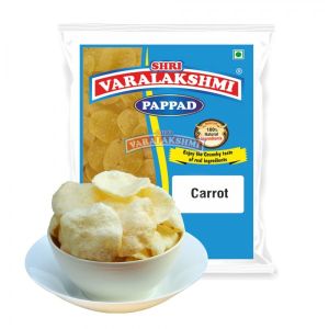 shri varalakshmi try mi carrot papad