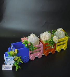 Pinewood Multi colour Train