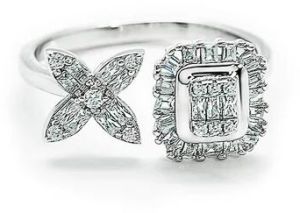 Silver XO Ring