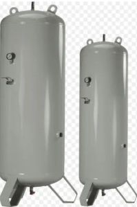 vertical air receiver tank