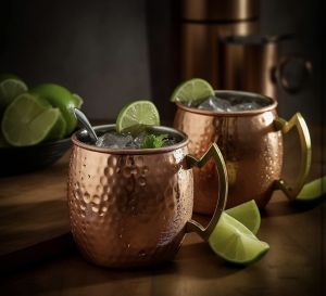 Hammered Copper Mug