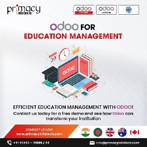 odoo online offline school management software