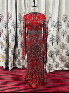 Beaded Evening Dress