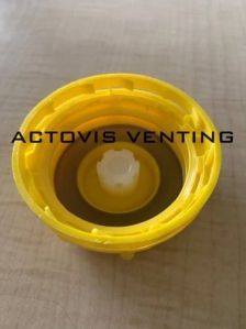 DIN 60 Yellow Vented Caps