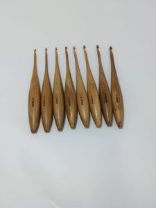 wooden crochet hooks