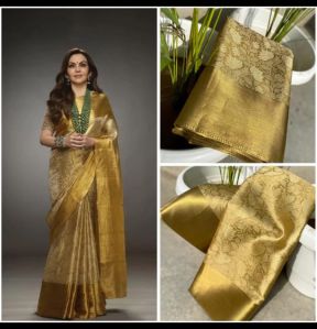 Banarasi Nita Ambani Replica Tissue Saree