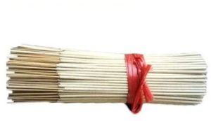 8 inch White raw Incense Stick