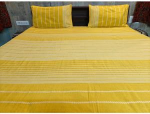 Rib Double Bed Sheets