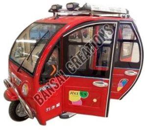 Electric Rickshaw Sticker