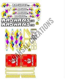 Rajhans E Rickshaw Sticker