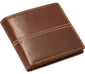 Mens Brown Leather Wallet