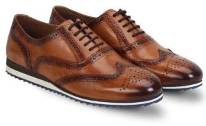 Mens Leather Brogue Shoes