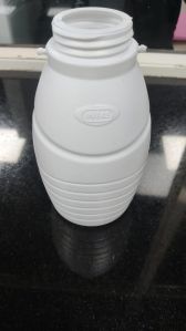 Round White HDPE Bottle