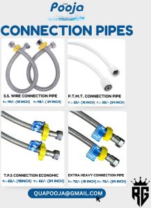 Brass Nut PVC Connection Pipe