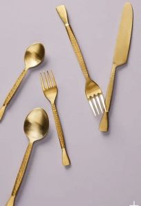 Gold PVD Cutlery Set