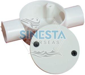 2 Way Circular Junction Box