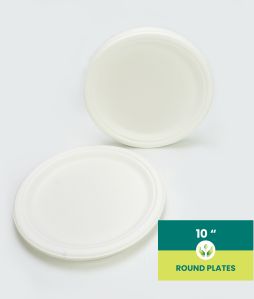 Bagasse Round Plates