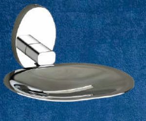 Saffron Chrome Plated Stainless Steel Soap Dish