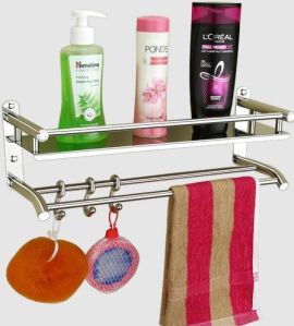 Stainless Steel Bathroom Single Shelf