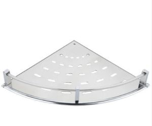 Stainless Steel Deluxe Corner Shelf