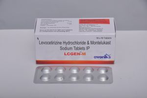 Levocetirizine Hcl Montelukast Sodium Tablet