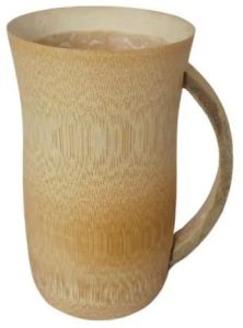 Round Bamboo Water Mug