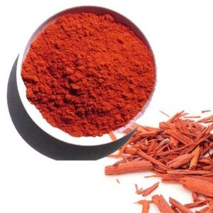 red sandalwood powder