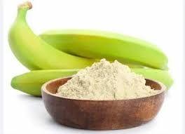 dehydrated green banana powder