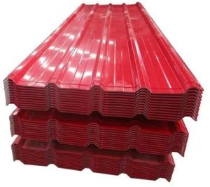 Red Aluminum Roofing Sheet