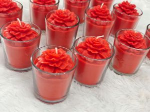 Rose Jar Candles