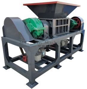 Double Shaft Wood Shredder Machine