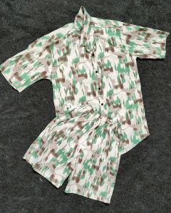 Mens Printed Co Ord Set