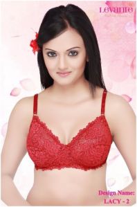 Ladies Padded Lace Bra