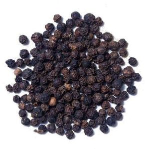 dried black pepper seeds