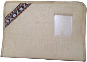 Brown Jute File Folder