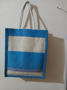 Printed Jute Carry Bag