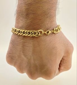 Mens Gold Bracelet